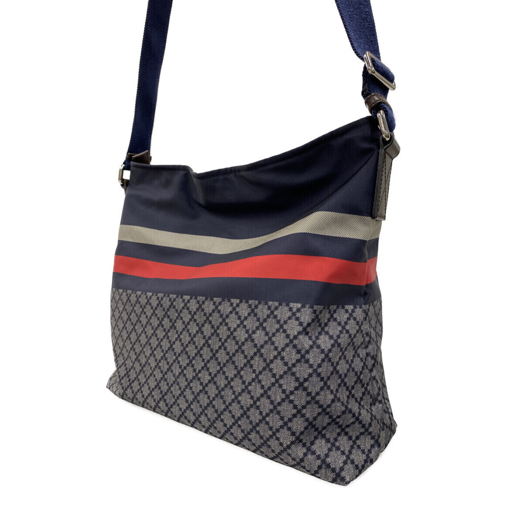 Gucci Crossbody Web Blue Bag Diamante